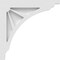 Ekena Millwork Stanford Architectural Grade PVC Corbel, 1 7/8"W X 18"D X 18"H CORP01X18X18ST - alternate 3